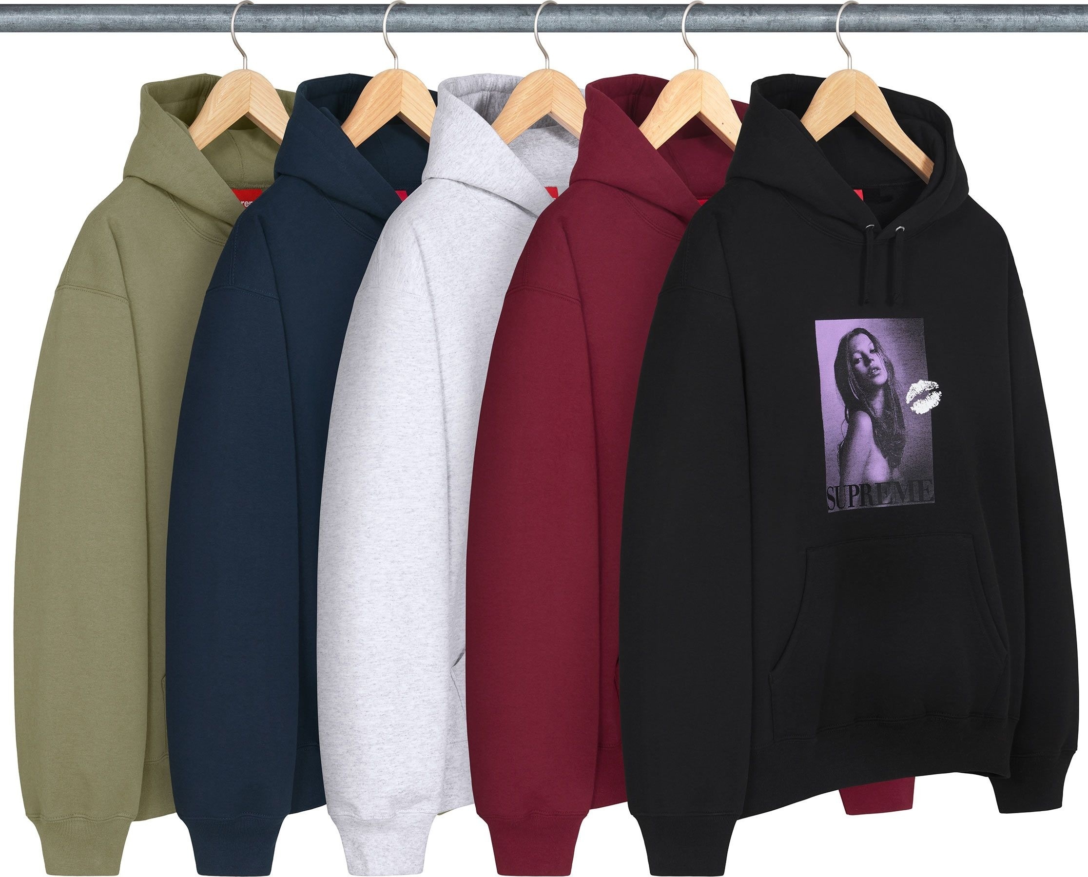 Kate Moss Hooded Sweatshirt